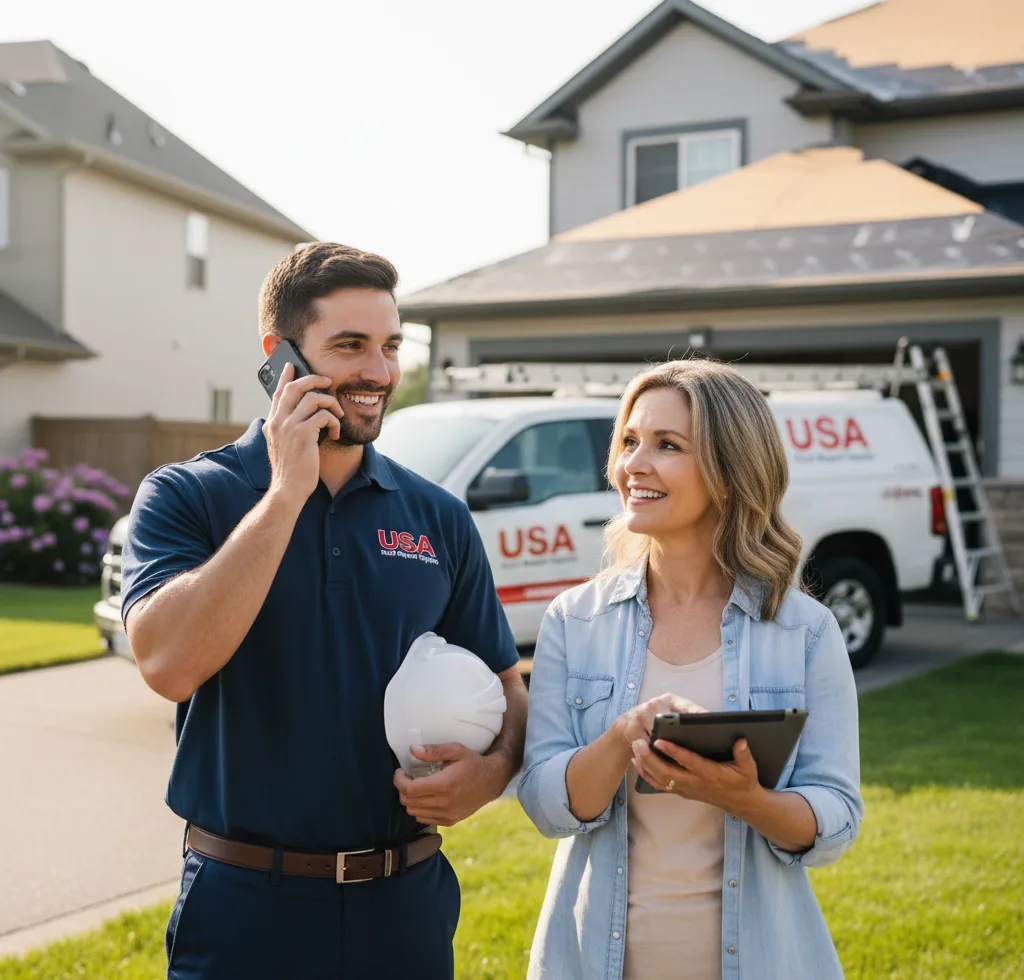 USA Roof Repair Experts customer support in Pasco